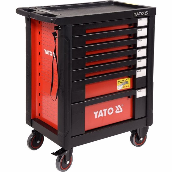 YATO количка с инструменти – 211 части комплект
